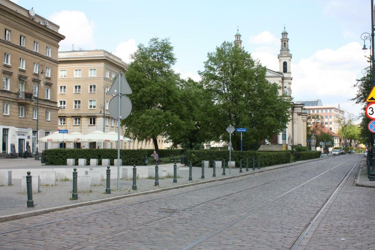 Apartment Elektoralna Warszawa Exteriör bild